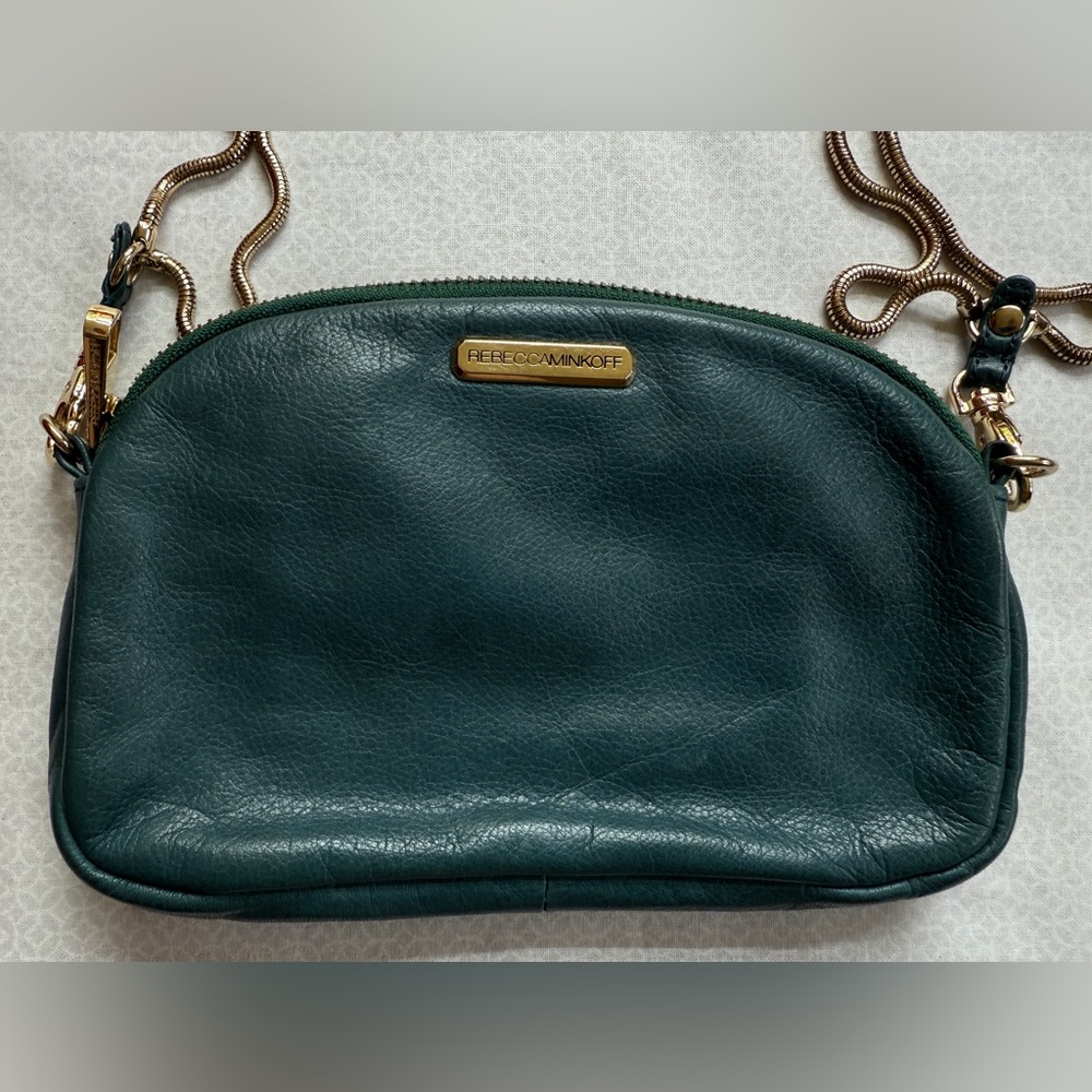 Rebecca Minkoff Teal Leather Crossbody